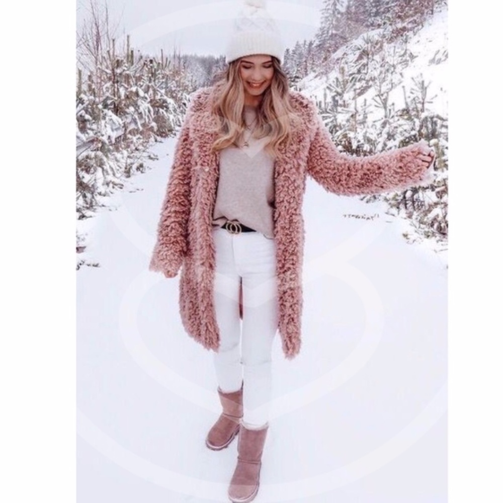 GABBY Softest Vegan Fur Long Coat - Picture 1 of 3